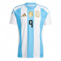 Argentina Julian Alvarez #9 Hjemmedrakt Copa America 2024 Kortermet